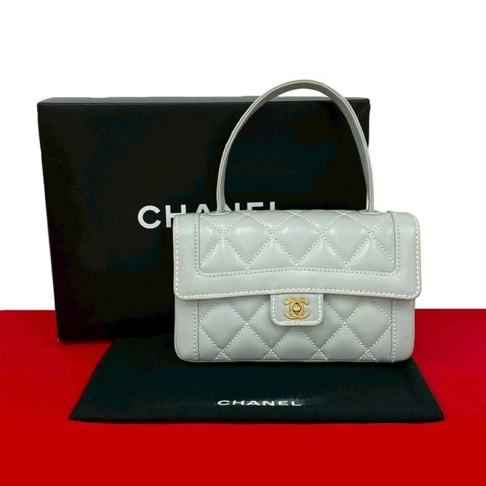 Chanel Matelassé Wild Stitch Leather Handbag